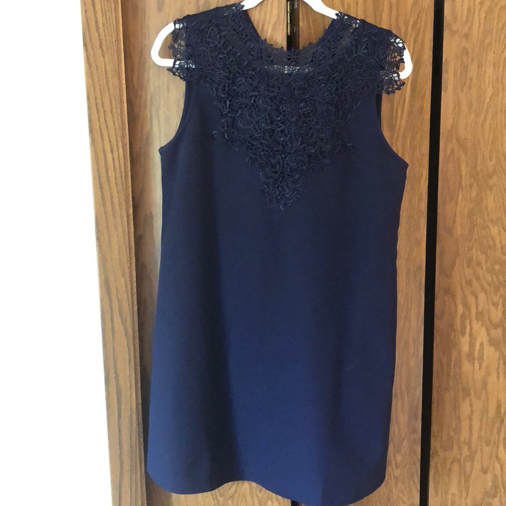 navy blue formal dress!